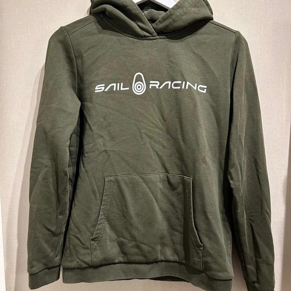 Snygg grön sail racing hoddie 