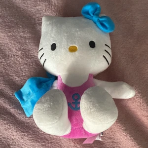 hello kitty gosedjur  - supersött hellokitty gosedjur, bra skick.  ca 21 cm lång <3 kom gärna med prisförslag