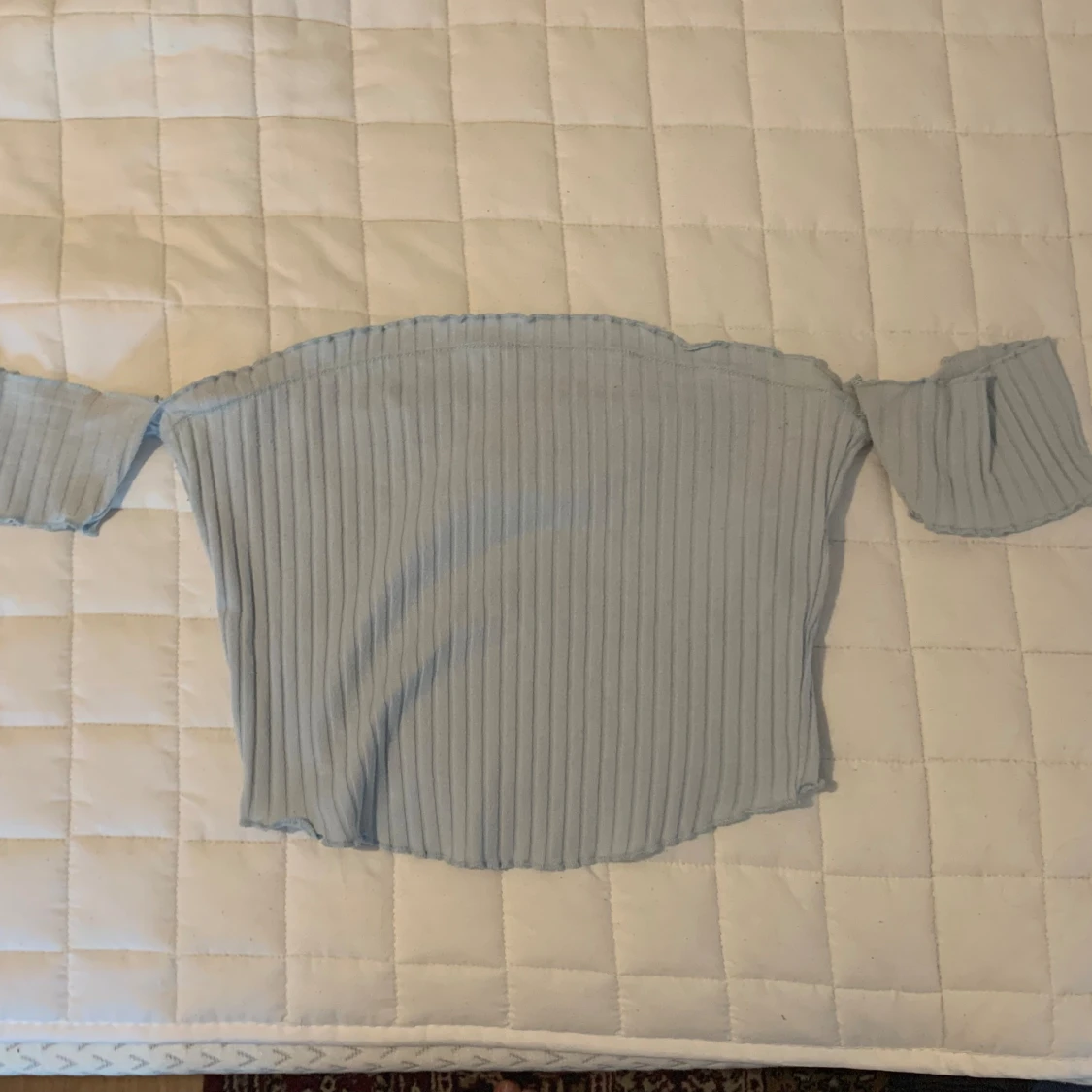 Blå topp, storlek xs