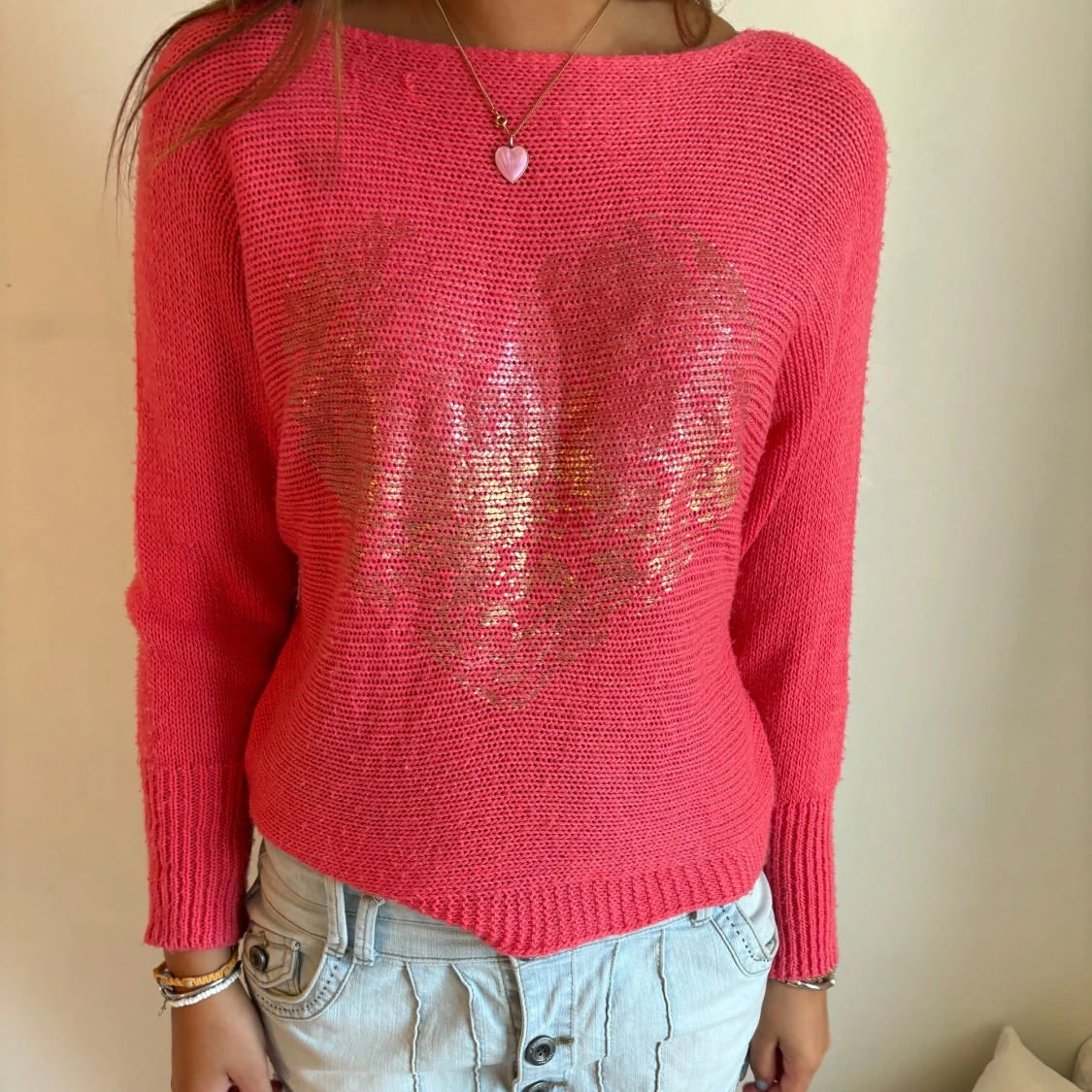 Rosa tröja - 90
