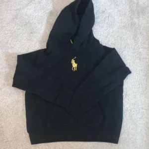 Ralph lauren hoddie - Använd 2-4 gånger. Vet inte vad fläcken kommer ifrån men på långt avstånd syns den inte. OBS! Storleken är liten. Jag är 160. Priset kan förhandlas. Står ej för frakten 