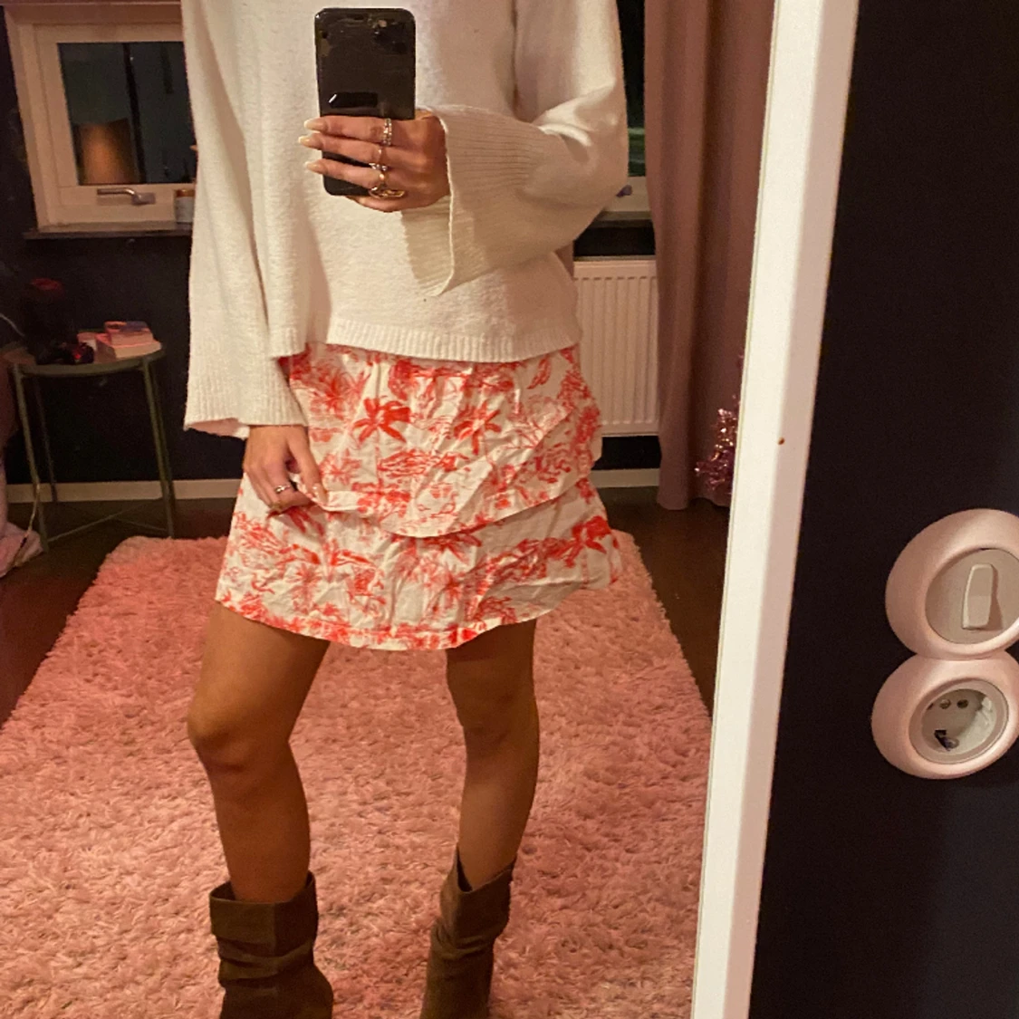 Mönstrad kjol  - 90