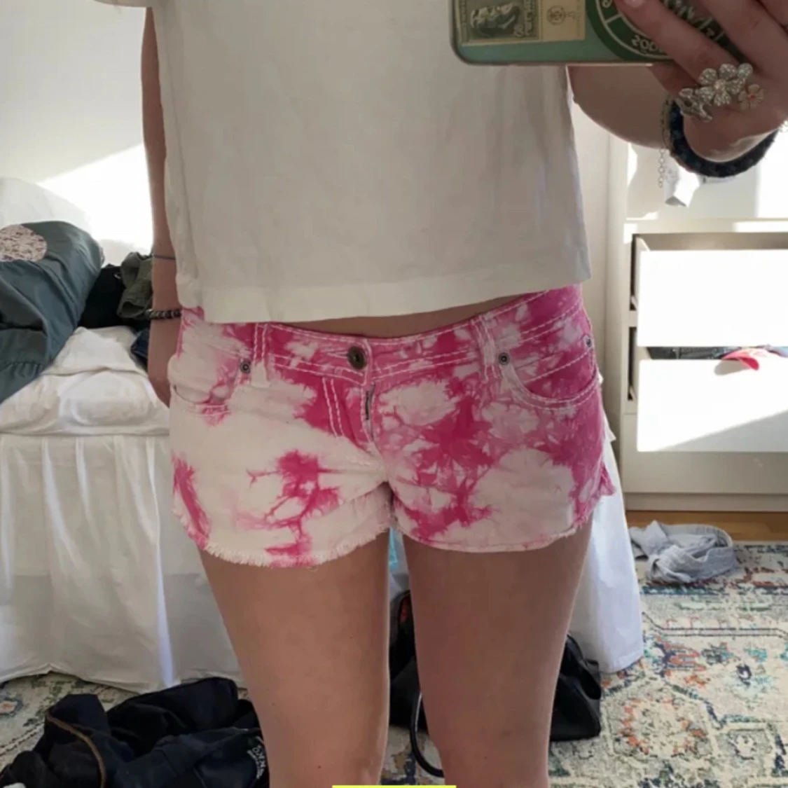 Tie dye shorts 