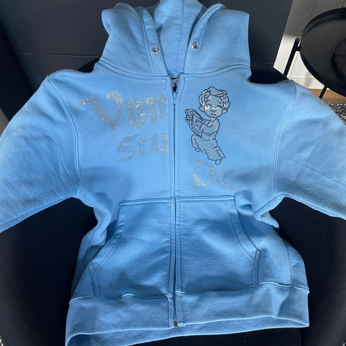 Vonstudig Rhinestone zip - 90