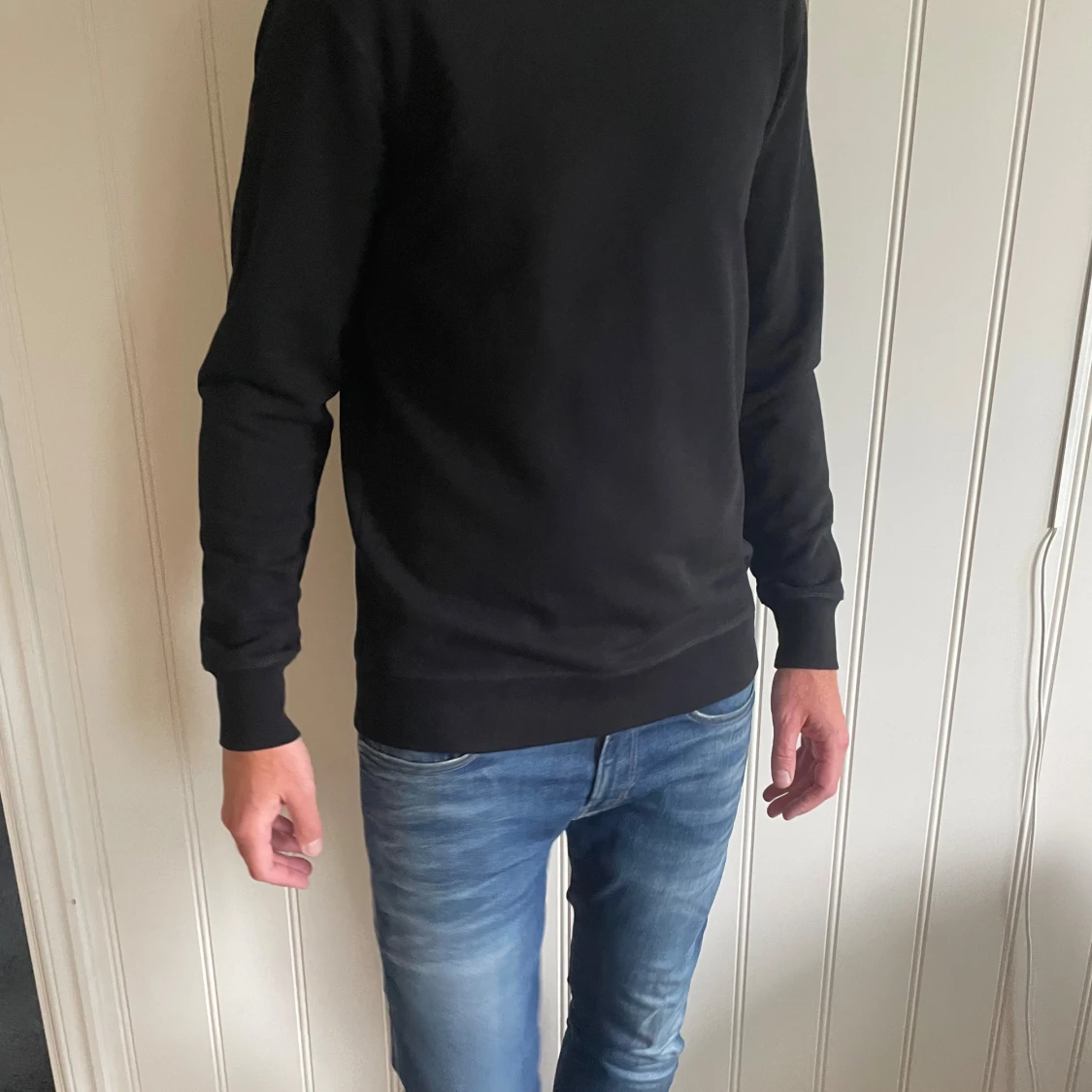 Tröja svart Asket stl L