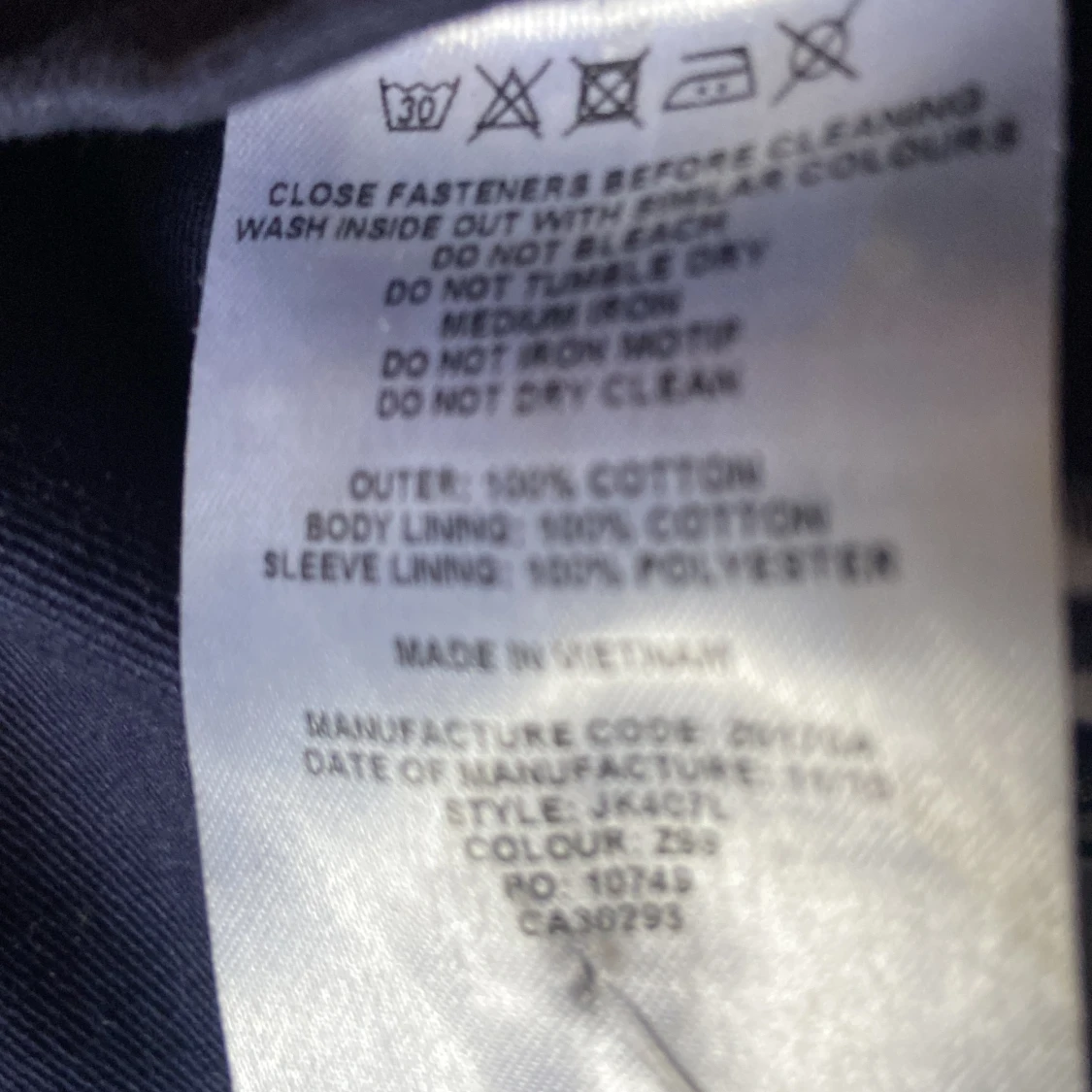 Lyle& scott jacka  - 91