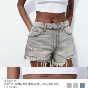 Jenasshorts Zara - Nyinköpta jeansshorts från Zara som aldrig är använda. Är 175 cm lång och dessa är storlek L/42 , passar perfekt men kommer inte till användning och behöver rensa. Superfina 💙  Orginalpris: 329 kr. Säljer för 200 kr 