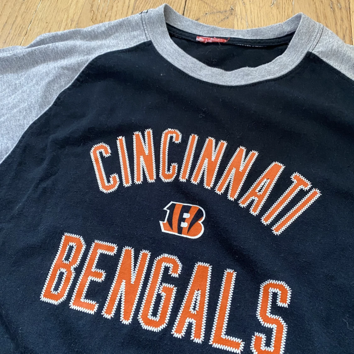 Långärmad tröja med tryck - 90