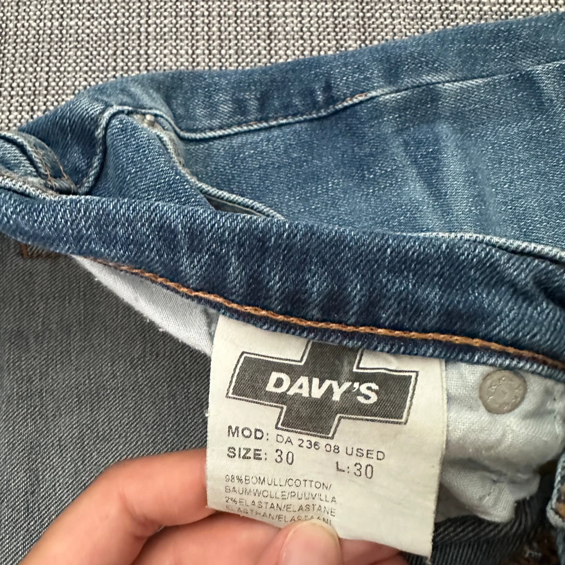 Blåa Davy’s jeans - 93