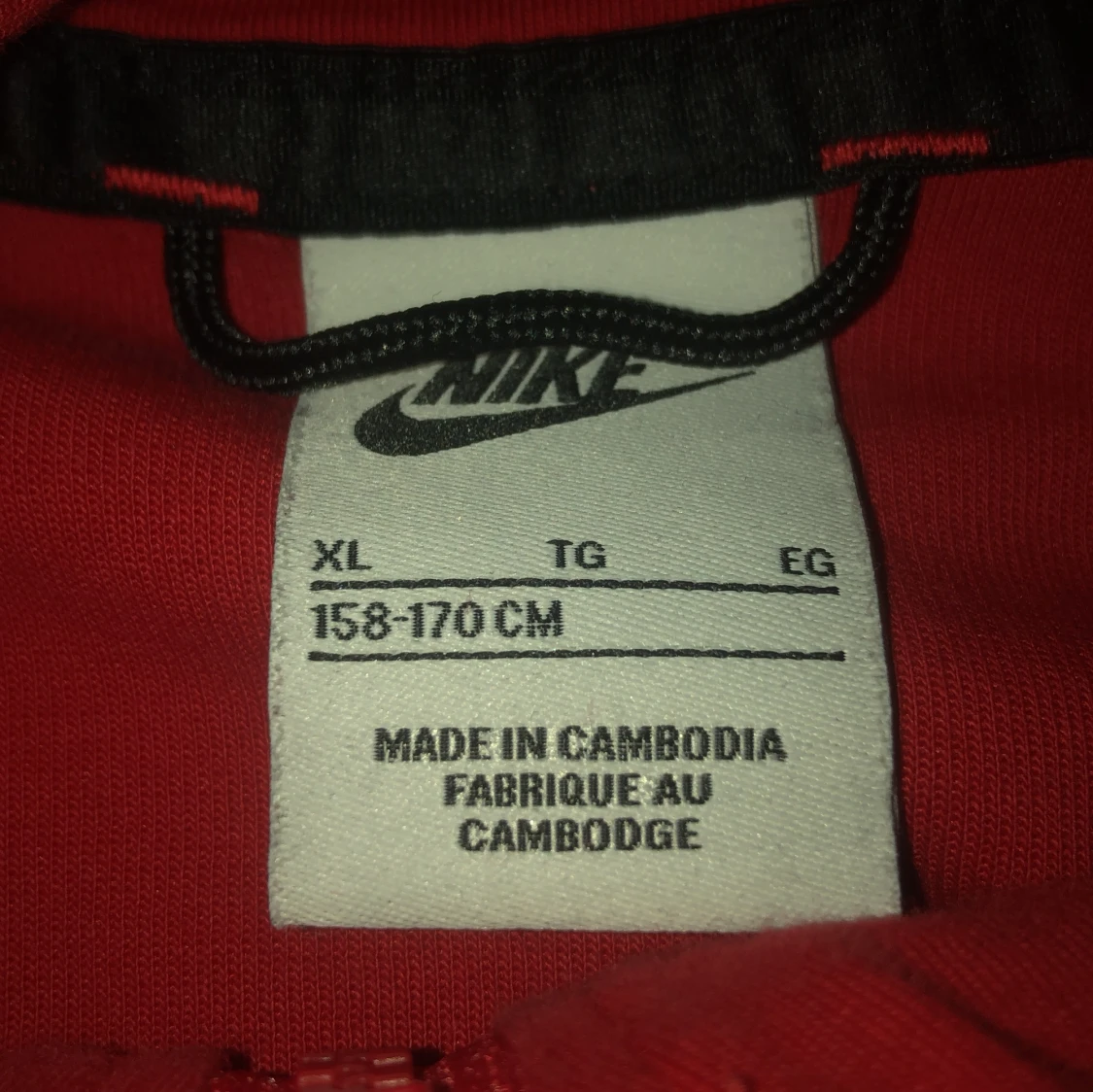 Nike tech jr röd - 90