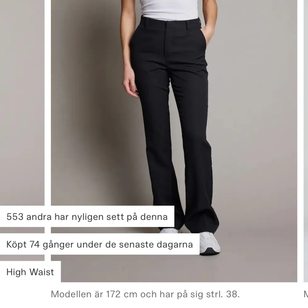 Populära kostymbyxorna från bikbok! . Jeans & Byxor.
