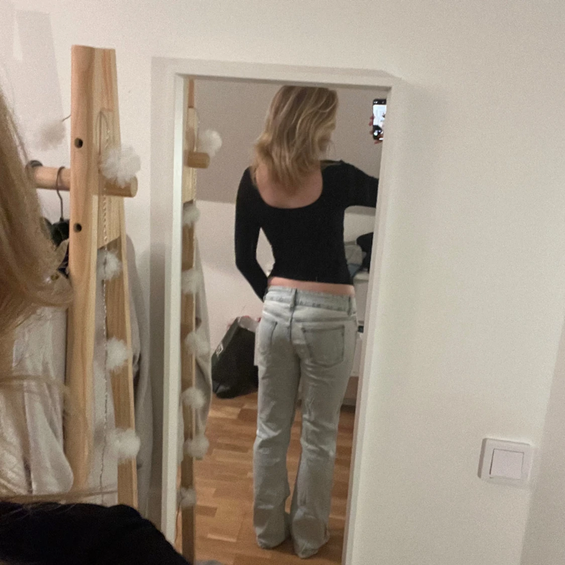 Low waist bootcut jeans - 90