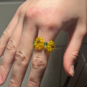 Solros ring  - Gör dom själv  