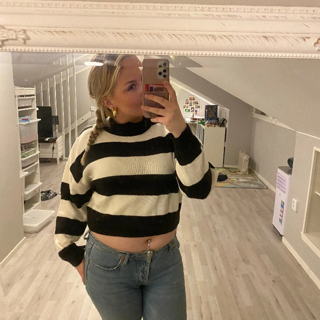 Stickad tröja  - 90