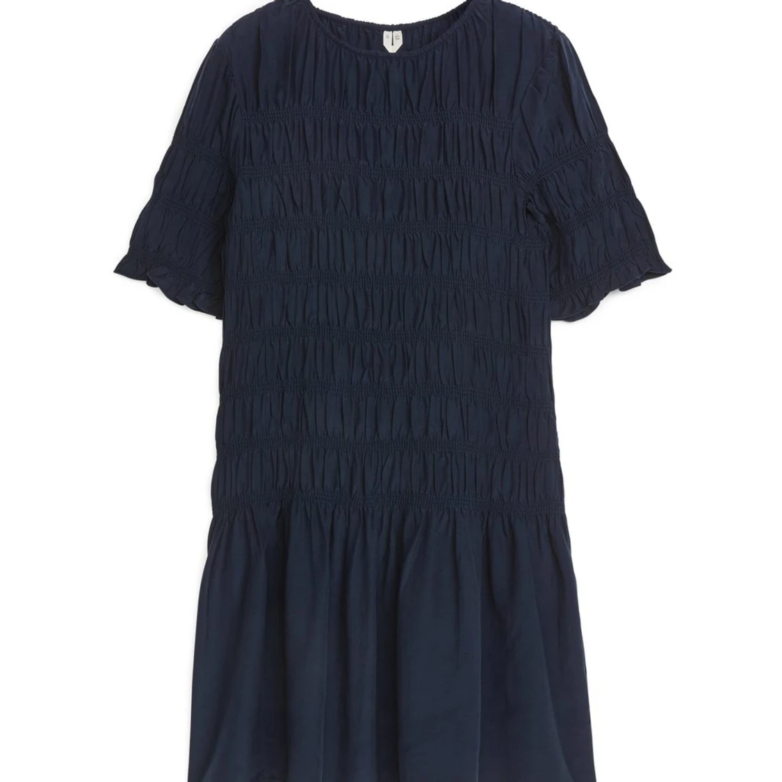 Marinblå klänning Arket