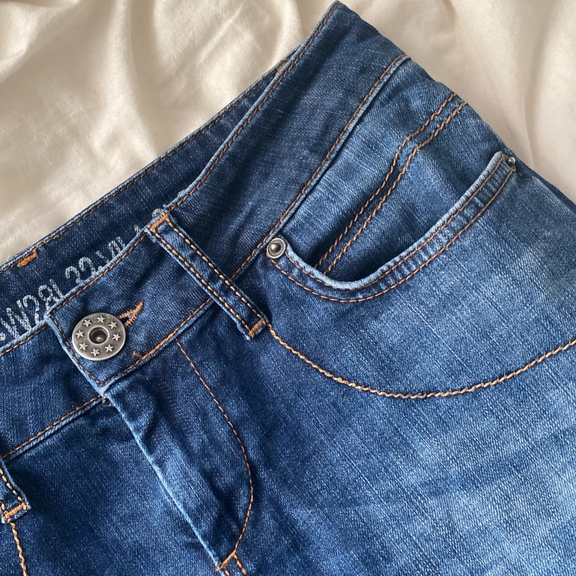 Lågmidjade bootcut jeans - 91