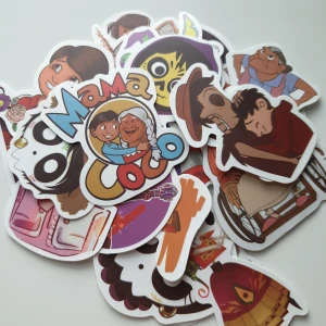 25st coco, Disney klistermärken/stickers  - Klistermärken/stickers   Motiv: coco Antal: 25st Skick: nya/oanvända   Kul att använda till pyssel, scrapbooking och annat 