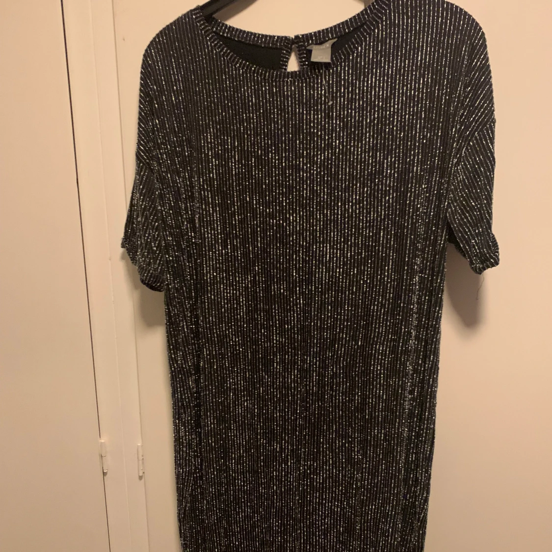 Svart/silvrig klänning 