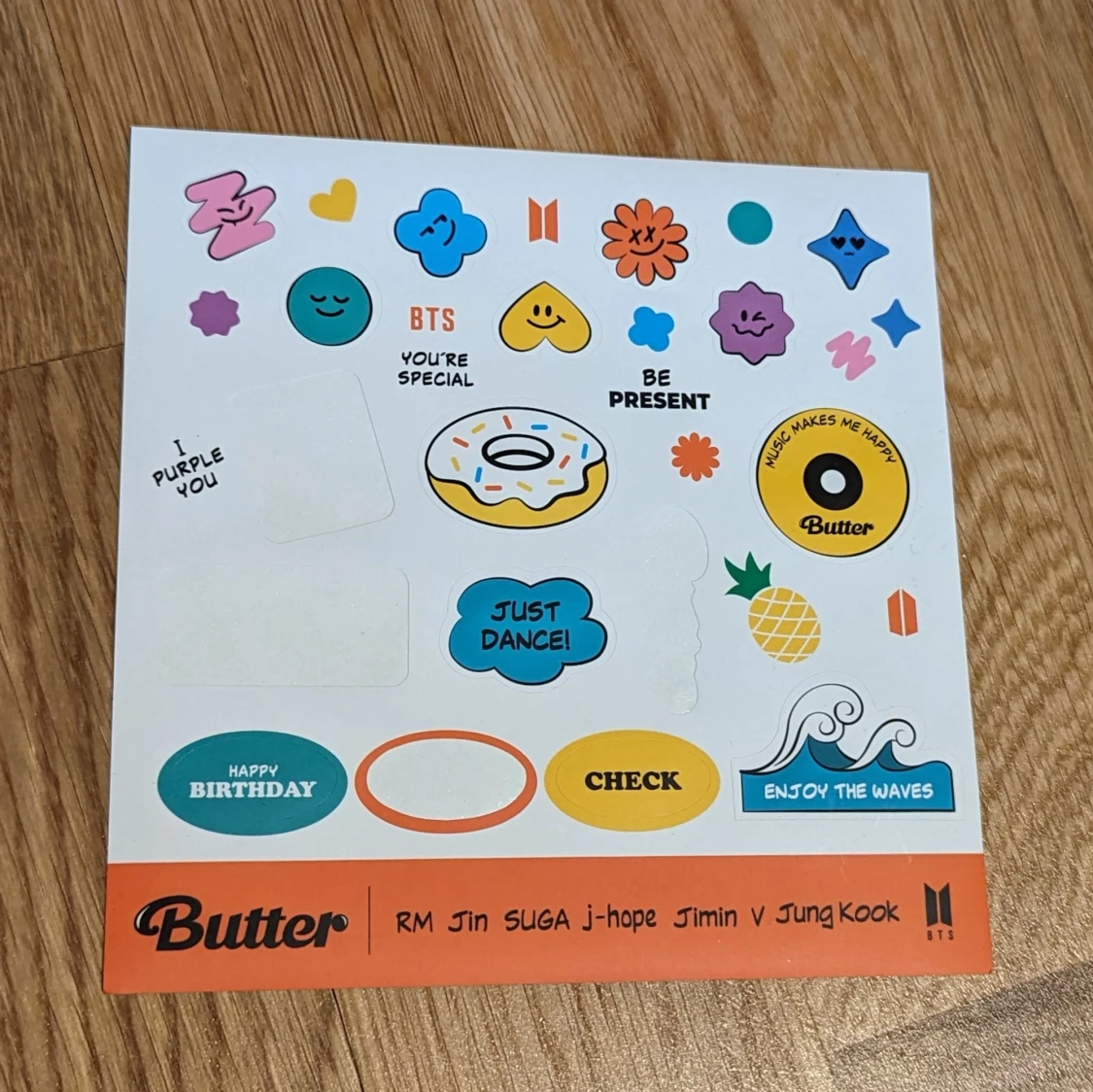 BTS album Butter (Peaches version) preorder benefits - 93