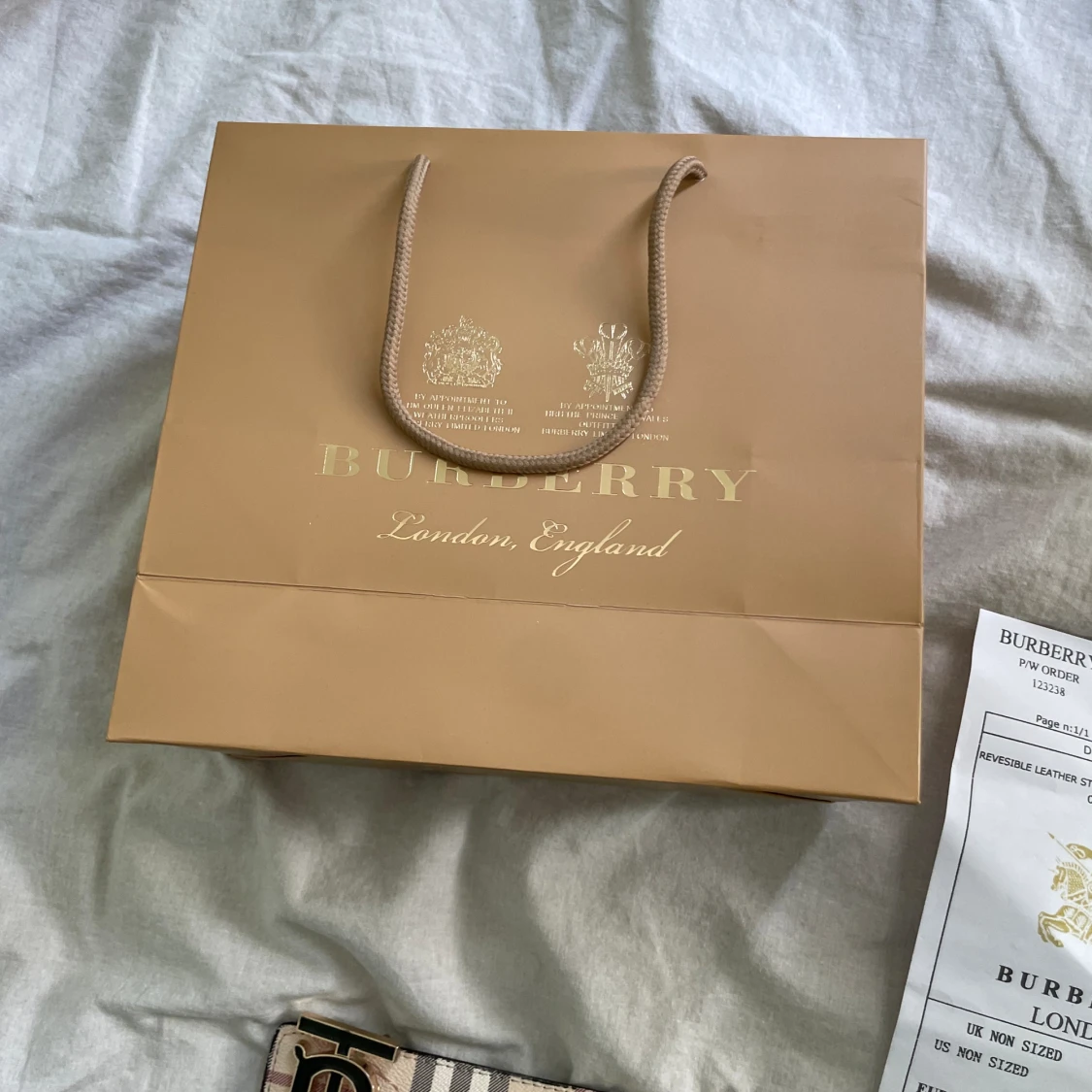 Burburry bälte - 90