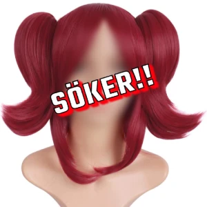 Röd ponnytail peruk  - Söker efter en röd ponnytail peruk 