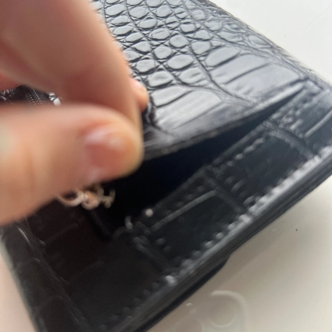 Svart läder plånbok🤗 - 38