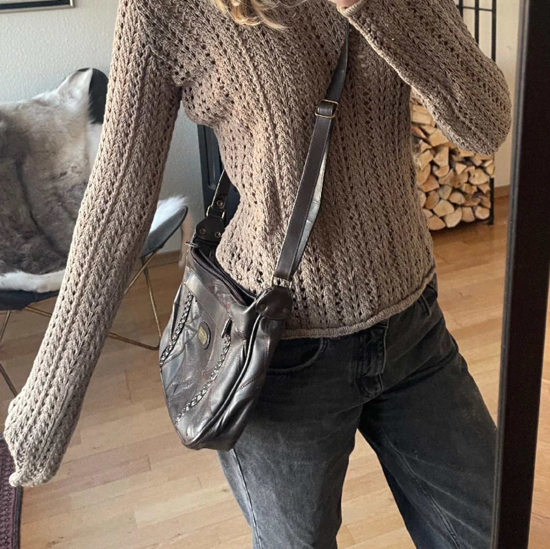 Handväska brun - 91