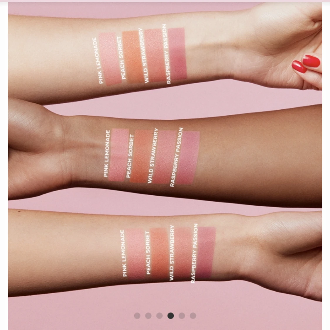 Rasberry passion glow blush Caia  - 90