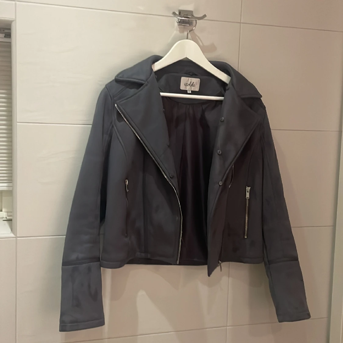 Jacka i grå mocka - 90