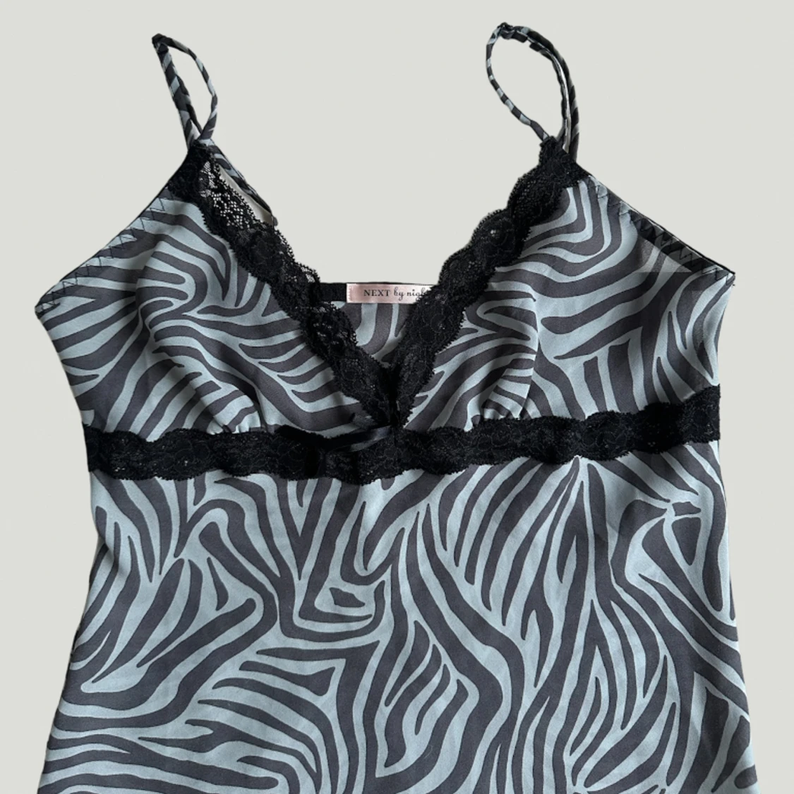 Meshklänning zebramönster  - 91