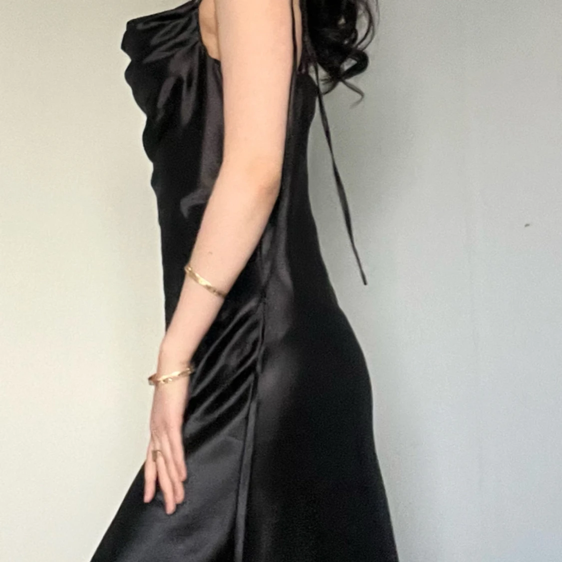 Silk klänning  - 90