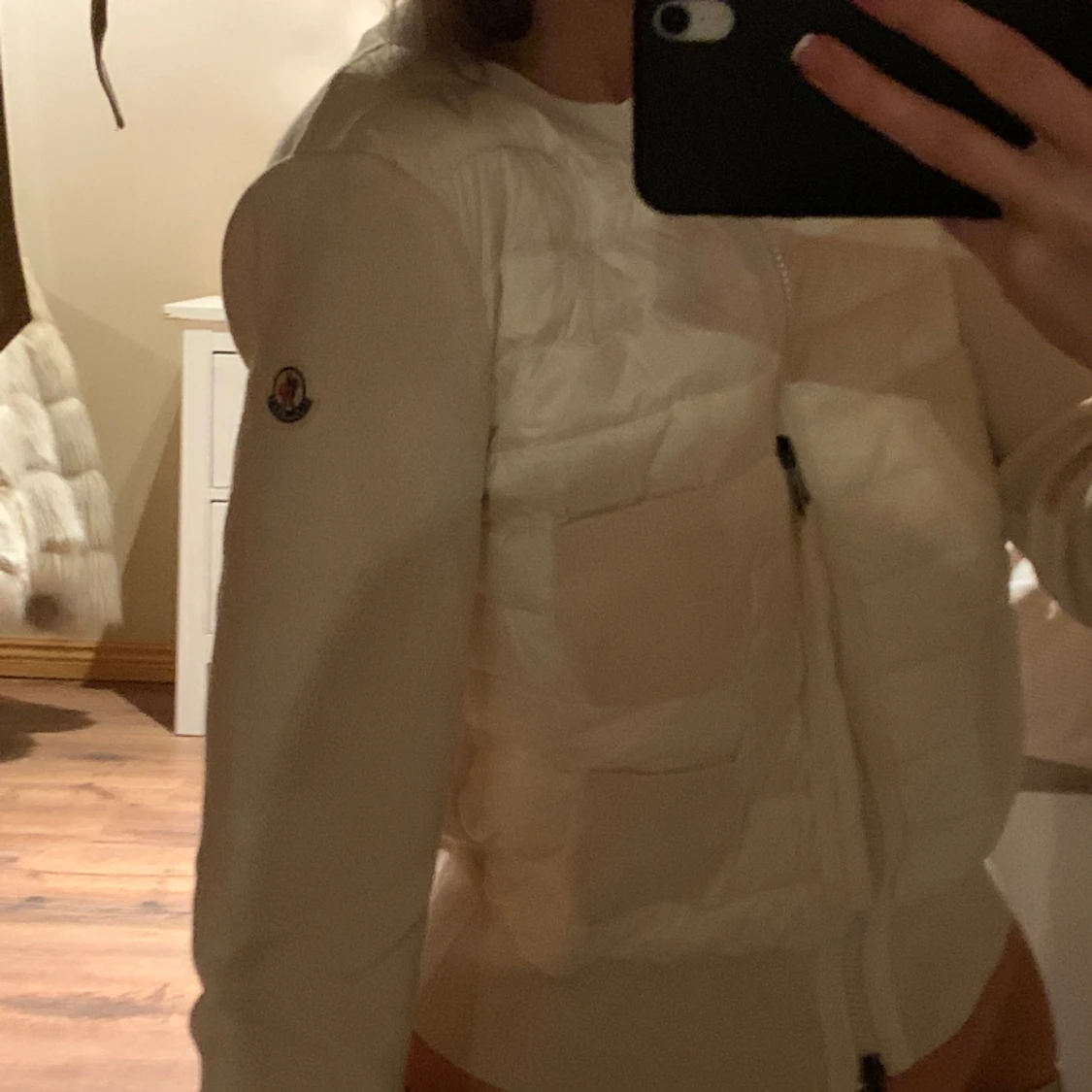 MONCLER PADDED WOOL CARDIGAN - 91