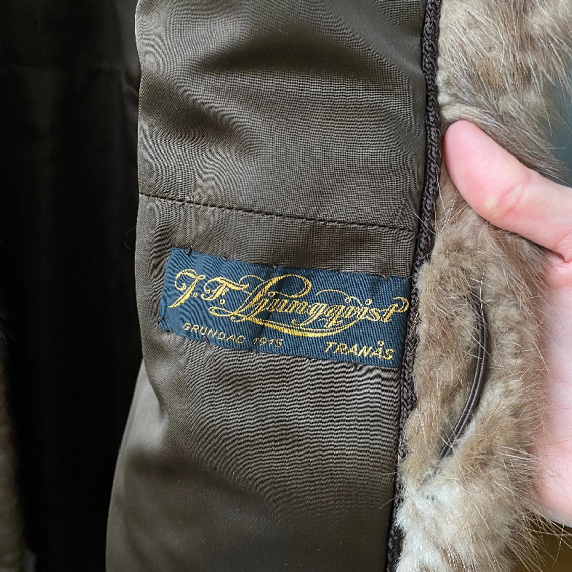 Vintage pälsjacka  - 91