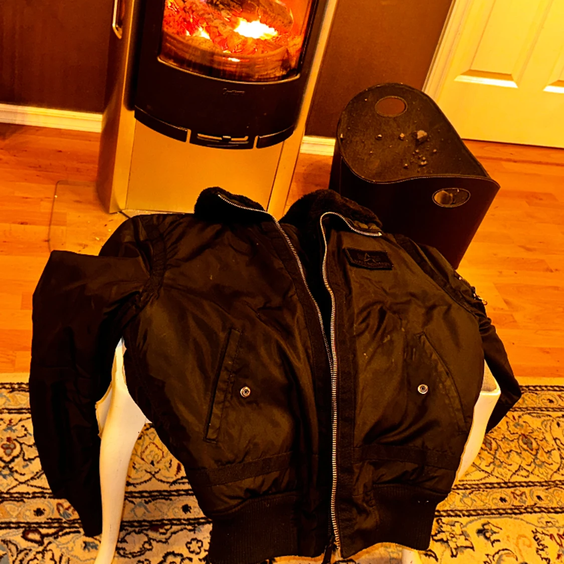 Super mysig vinter/vårjacka - 91