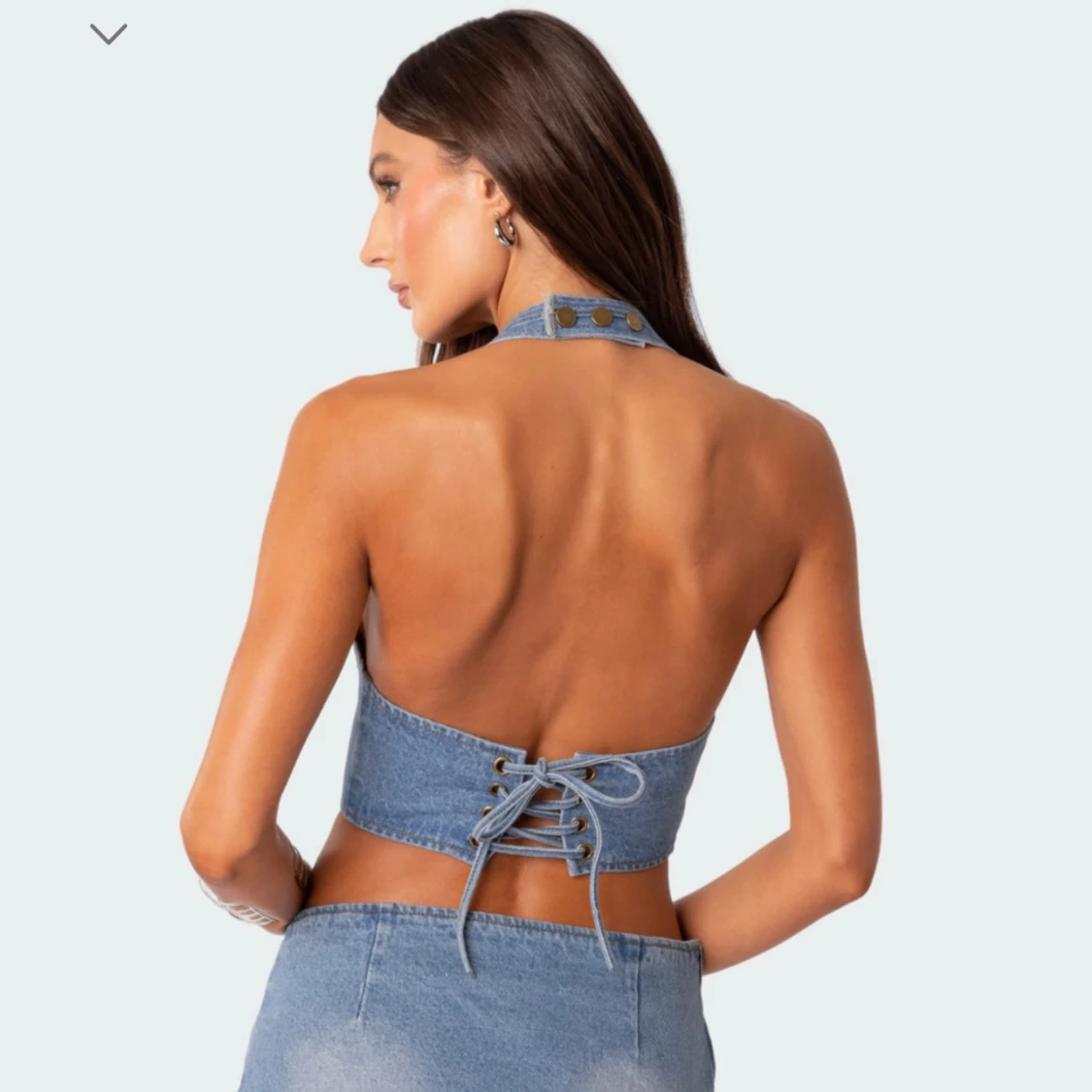 Jeans topp från Edikted - 90