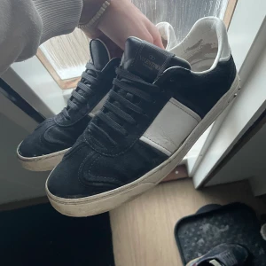 Valentino Flycrew - Säljer dessa flycrews i okej skick. 8 nitar borta 4 på varje sko, 3 stycken går att sätta tilbaka. Dustbag ingår. Högra sulan är fucked kom pm för bilder. Vill gärna byta mot andra skor som lanvin eller golden goose. 