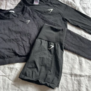 Shorts och tröja - Svartgrå set