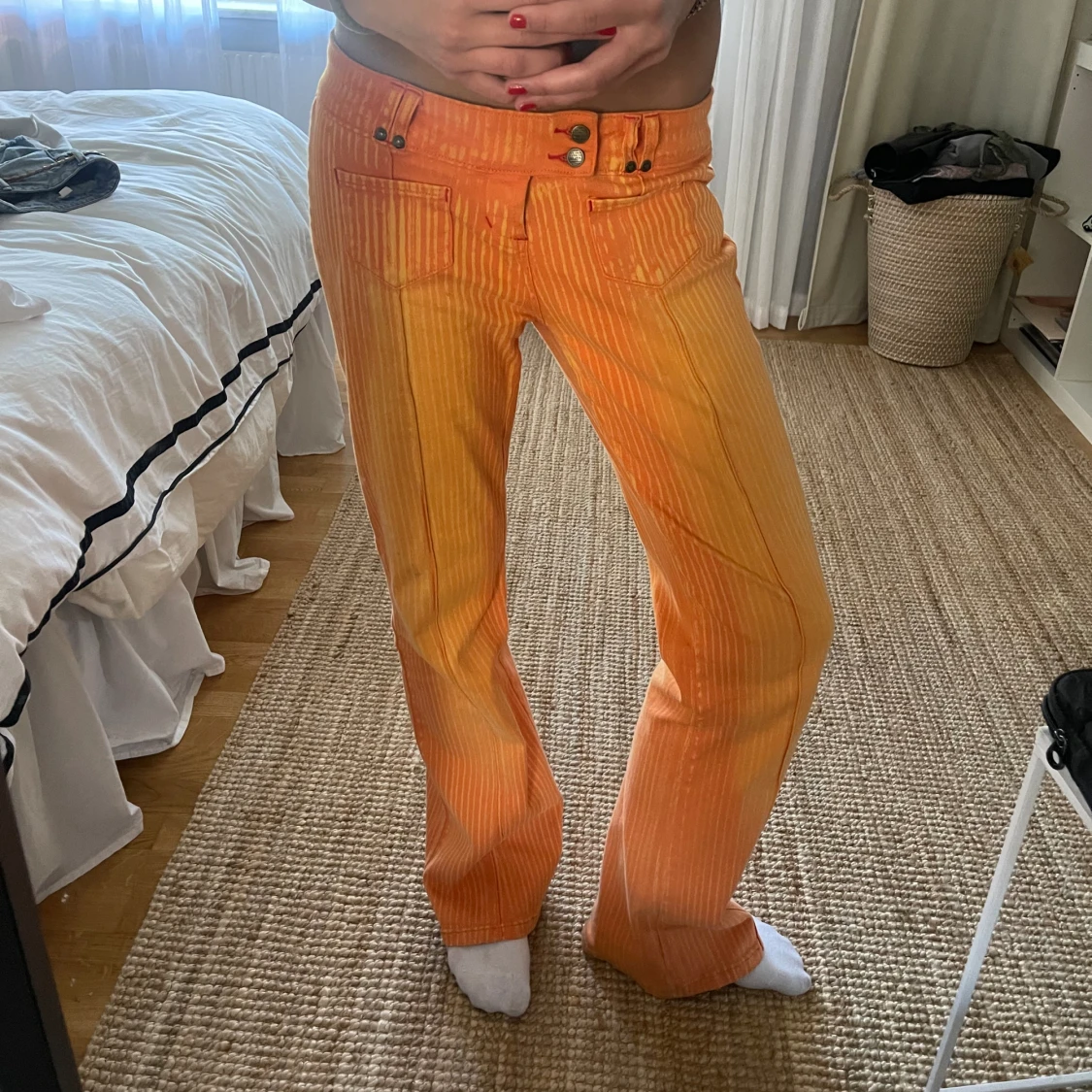 Orange coola jeans - 90