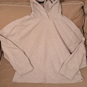 Grå/ beige zara hoodie - Söt grå/beige hoodie! I väldigt fint skick!
