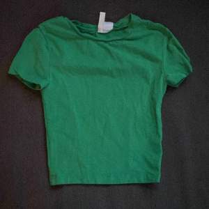 Söt grön basic tshirt från hm, inte mkt använd+frakt🍏