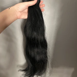 Löshår - Svart clips löshår från rapunzel, 50 cm. Är knappt använt så i bra skick.