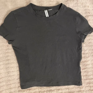 Grå T-shirt  - Jätte fin grå t-shirt i gott skick🤍 jätte bra bas plagg som passar till allt, vid frågor kontakta mig privat🤍