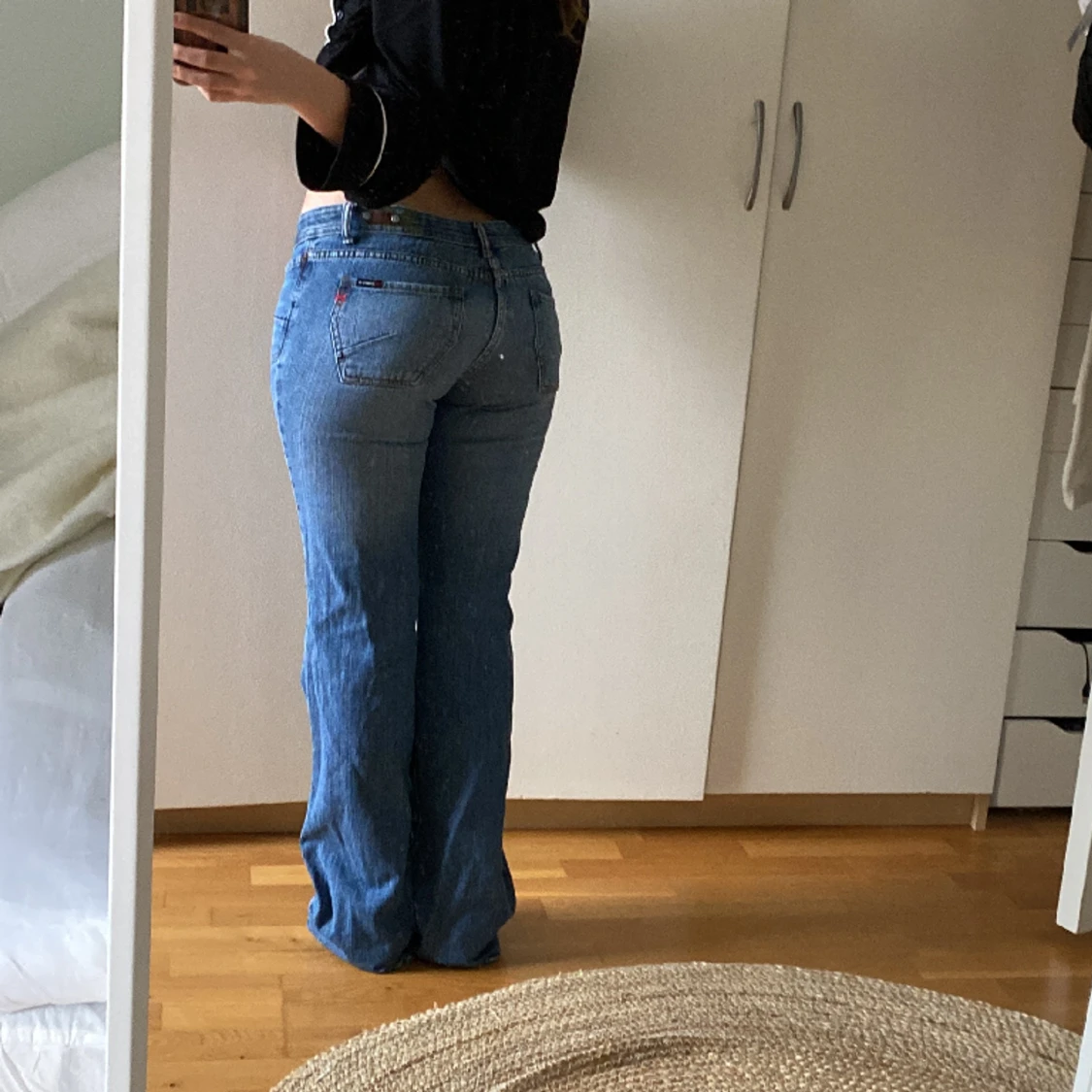 Lågmidjade jeans - 90