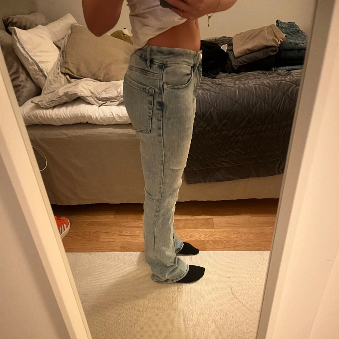 Lågmidjade jeans - 90