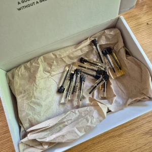 Essence testers - 30kr / st 