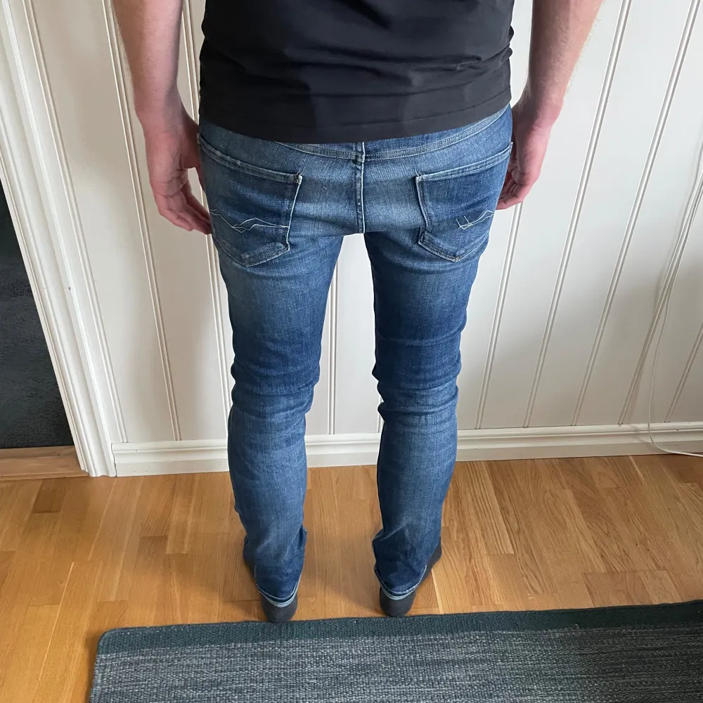 Jeans Replay Anbass slimfit - stl: 33/34 Skick: 8/10. Jeans & Byxor.