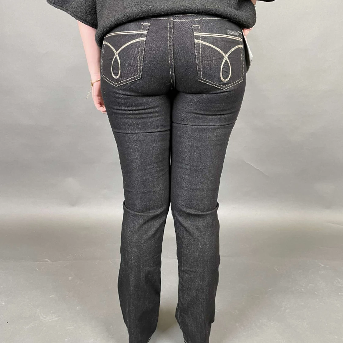 Lågmidjade tjej jeans - 90