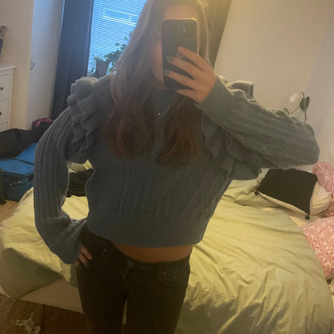 Stickad tröja  - 90