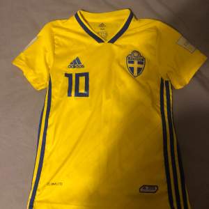 Hej Säljer nu min emi Forsberg tröja som är i från sommaren 2018 när Sverige körde VM. Tröjan är i hyfsat bra skick Hör av dig vid fler frågor eller funderingar!!