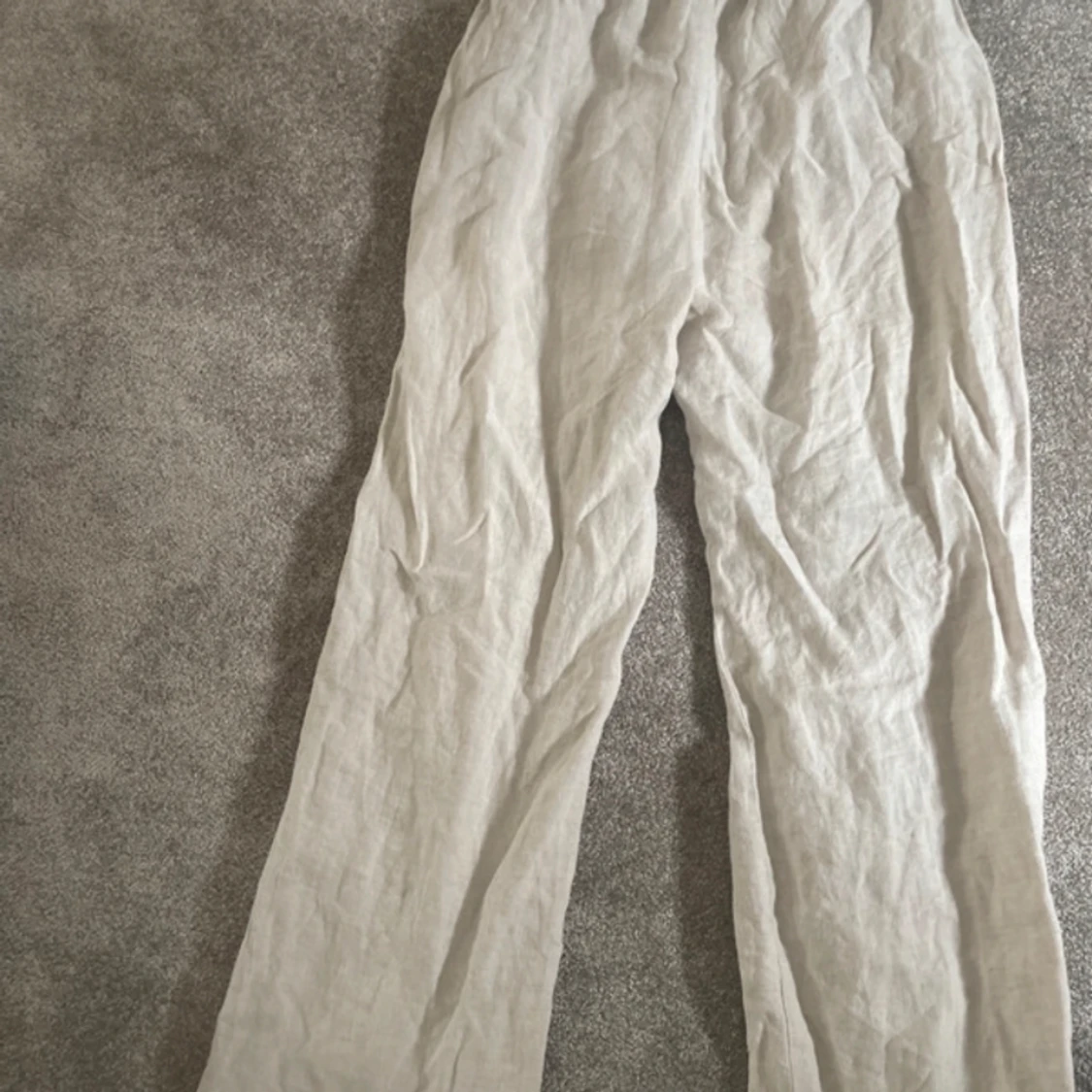 Zara linnebyxor lågmidjade  - 90